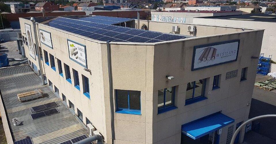 martin-westland edificio placas solares
